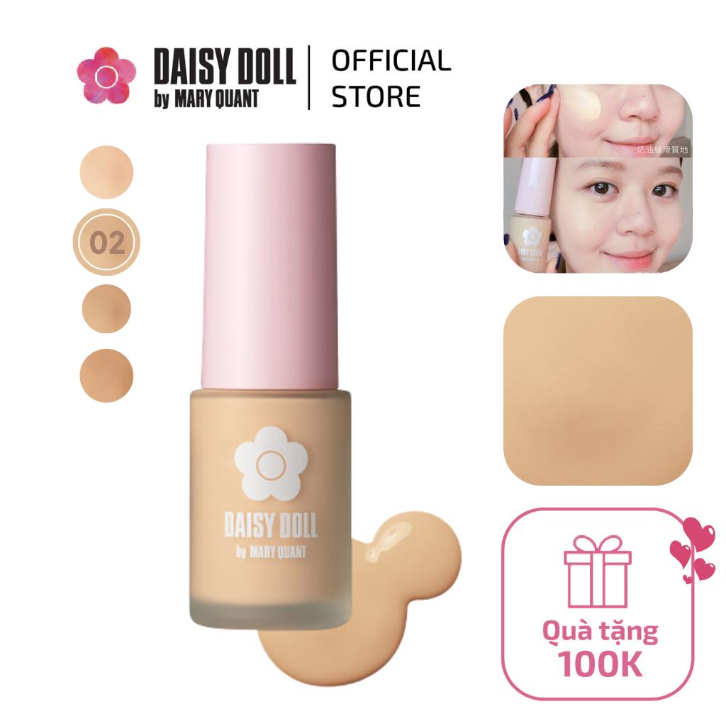 Kem Nền Kết Cấu Dạng Serum Màu 02 Lì Mịn Như Nhung Daisy Doll Nhật Bản BB Serum SPF 30 Mỏng Nhẹ 28ml