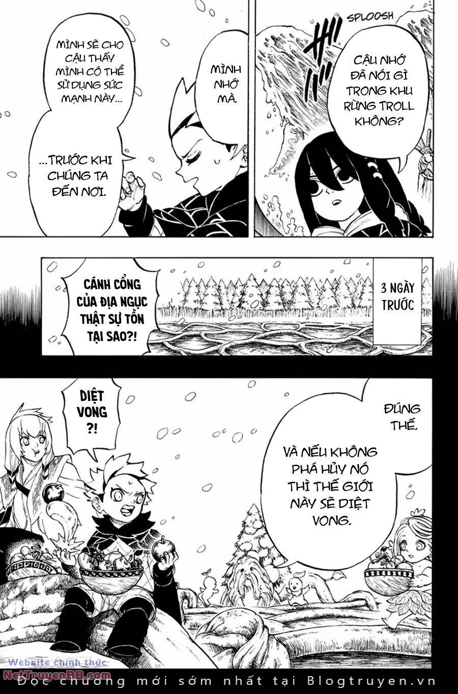 gill: "không ai có thể đánh bại ta khi ta dùng rìu!" chapter 16 9