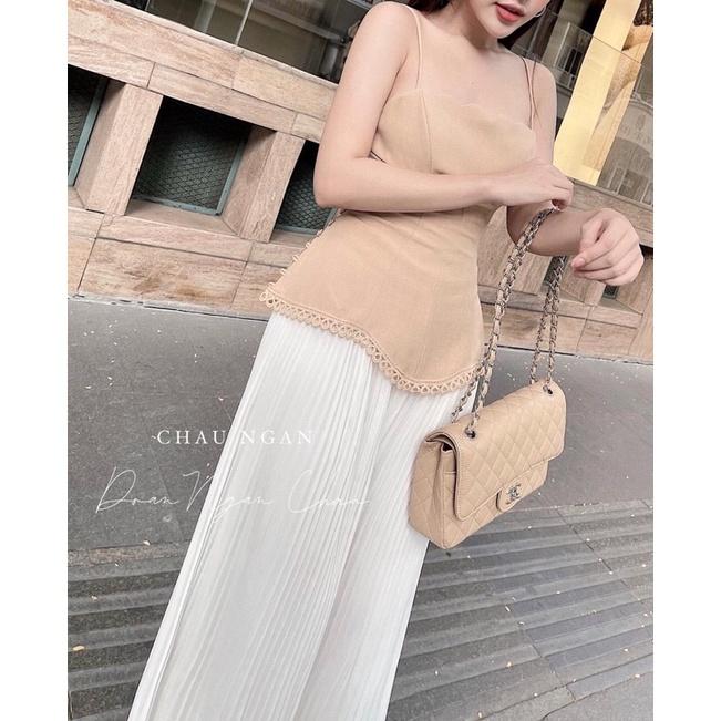 Sét áo 2s phối ren+ quần dập ly ️HÌNH THẬT 100%️️HÀNG ĐẸP SX