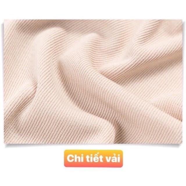 Quần bầu dài bo gấu chất cotton tăm co giãn, mát