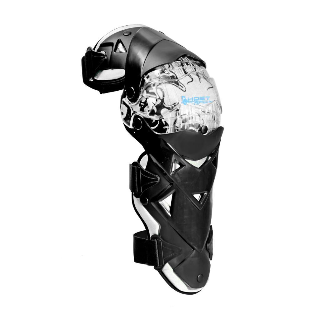 Motorcycle Dirt Bike Adult Knee Pads Protective Guards Armor Gear Pad White