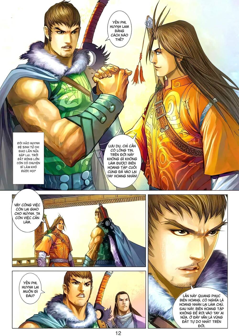 biên hoang truyền thuyết chapter 110 12