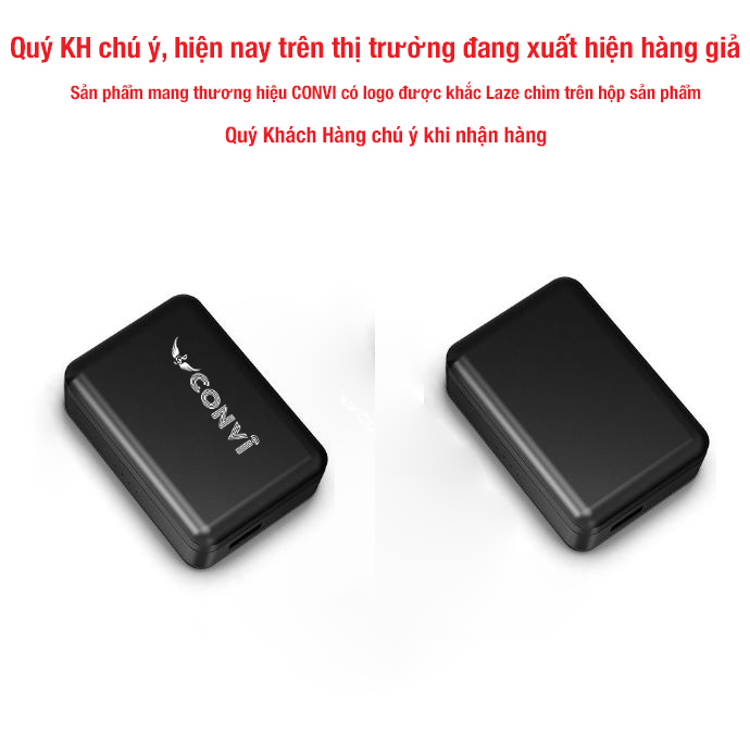 Tai Nghe Earbud Bluetooth True Wireless CONVI XS+ | Nút cảm ứng | Đèn Led hiển thị Pin | Dock sạc kiêm pin sạc dự phòng | Âm thanh 9D HiFi - Hàng Chính Hãng