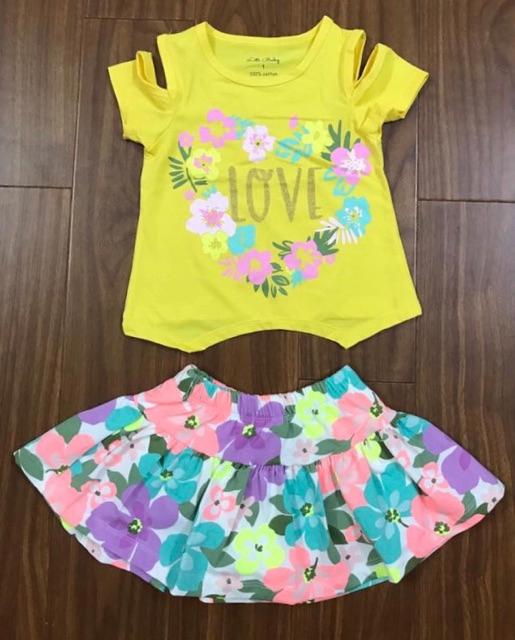 Sét áo váy bé gái siêu đẹp