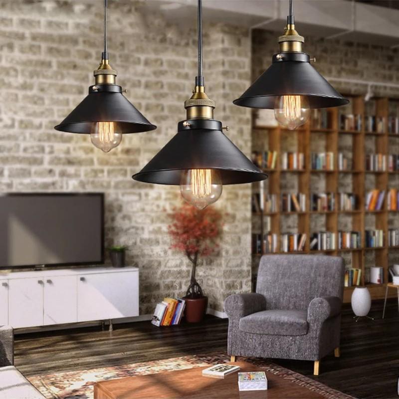 Đèn thả vintage nón cụp trang trí quán cà phê chưa bao gồm bóng đèn AHN-01, TCF.012