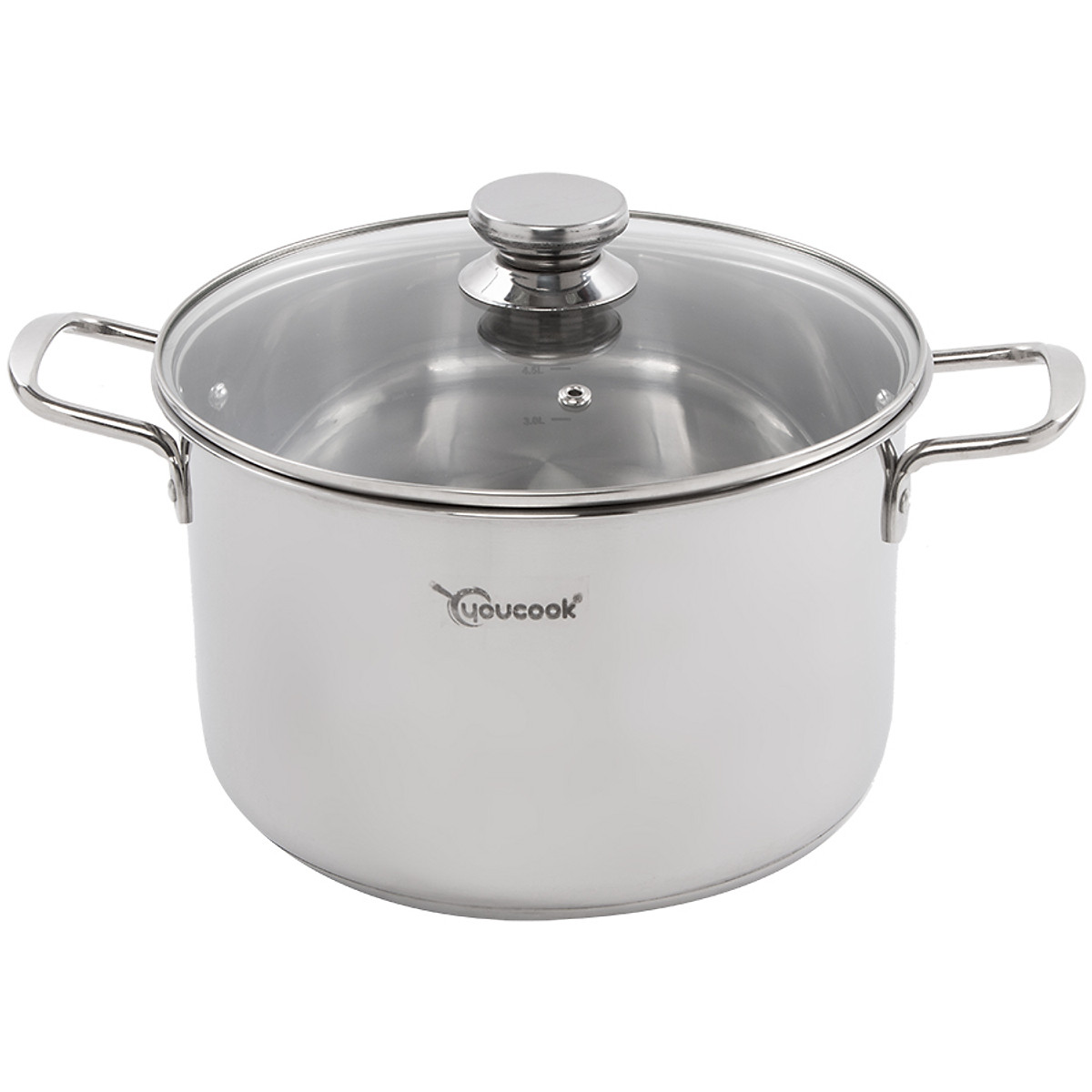 Nồi Inox 3 Đáy You Cook Thân Cao 28 cm