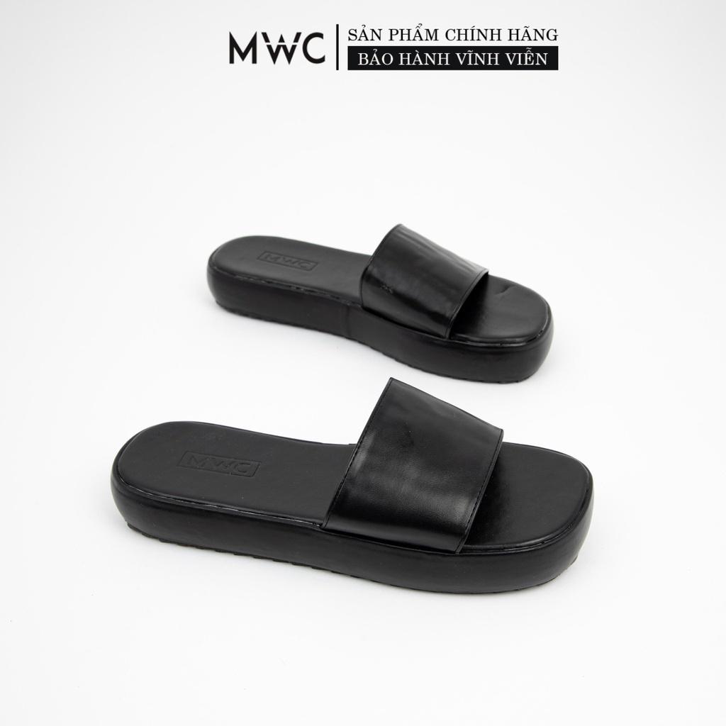 DÉP NỮ THỜI TRANG MWC - DÉP NỮ ĐẾ BẰNG 3CM- DÉP LÊ NỮ- DÉP NỮ QUAI NGANG SIÊU XINH SIÊU HOT NUDE- 3482