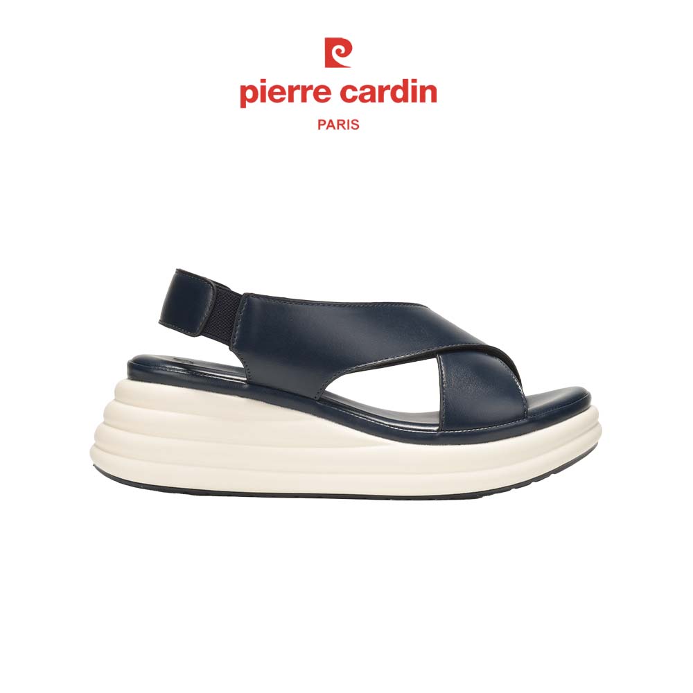 Giày Sandal Nữ Đế Cao Da Pierre Cardin - PCWFWS234