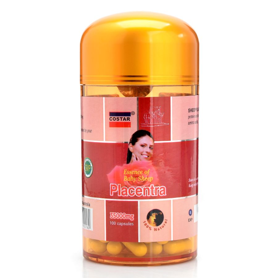 Viên uống nhau thai cừu Úc hộp 100 viên 35000mg