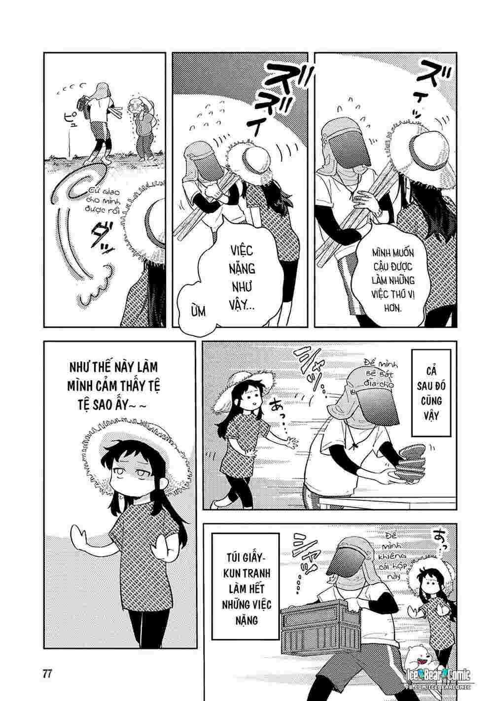 chàng túi giấy đang yêu chapter 5 13