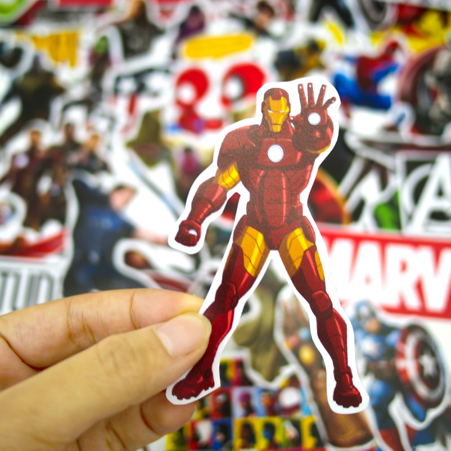 Set 100 Sticker - Marvel