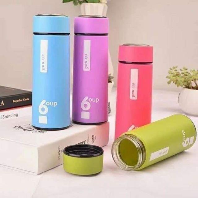BÌNH GIỮ NHIỆT THỦY TINH 6up 450ml