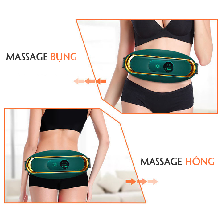 Đai massage bụng, Massage nhiều bộ phận cơ thể
