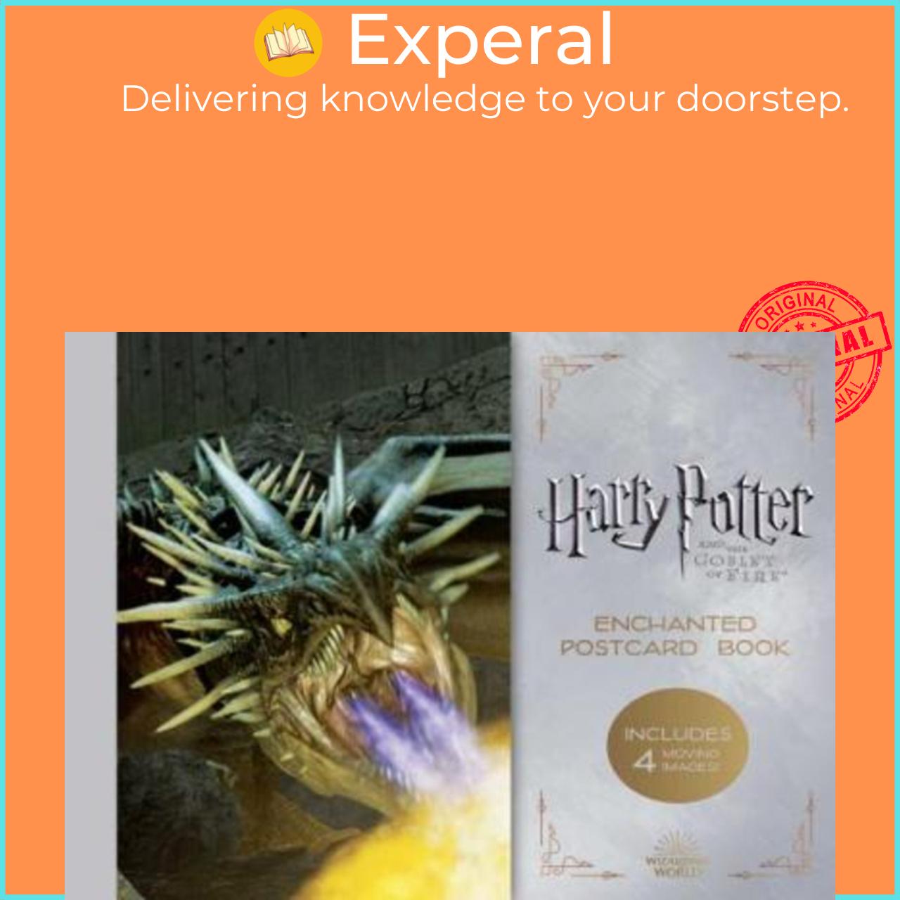 Sách - Harry Potter and the Goblet of Fire Enchanted Postcard Book by Insight Editions