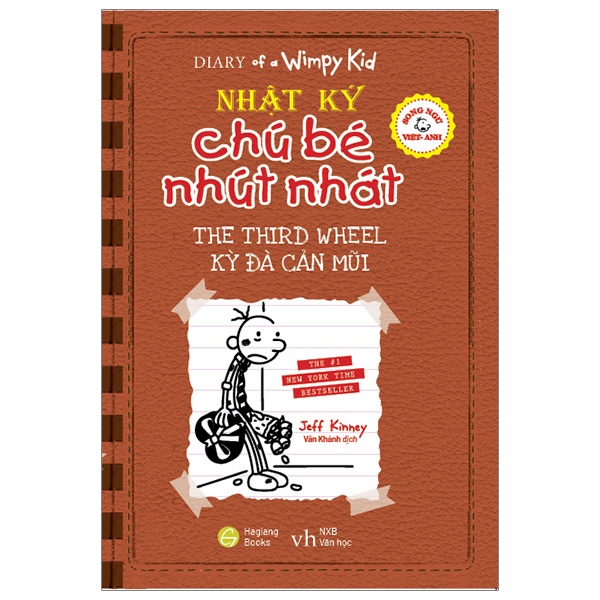 Hình ảnh Song Ngữ Việt - Anh - Diary Of A Wimpy Kid - Nhật Ký Chú Bé Nhút Nhát: Kỳ Đà Cản Mũi - The Third Wheel