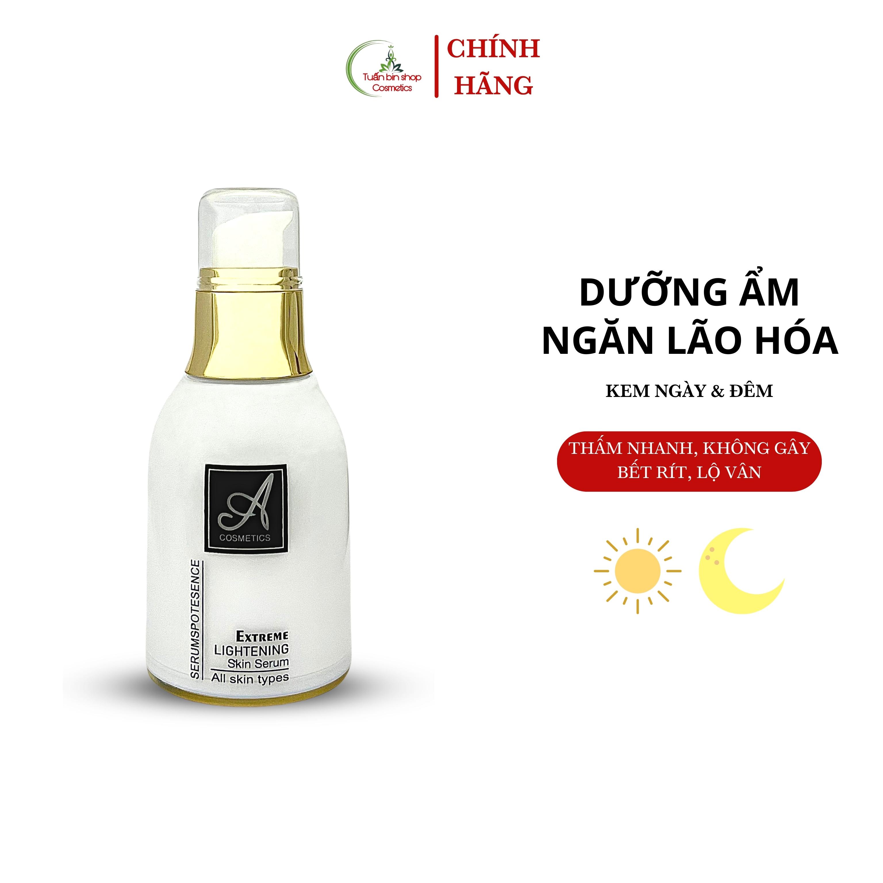 Combo cấp ẩm, dưỡng trắng da mặt, kiềm dầu Acosmetics, kem face pháp, serum cấp ẩm esence, sữa rửa mặt trà xanh x2 170g