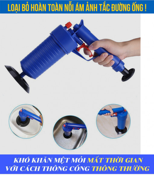 Pittong Thông Tắc Đường Ống BC-6