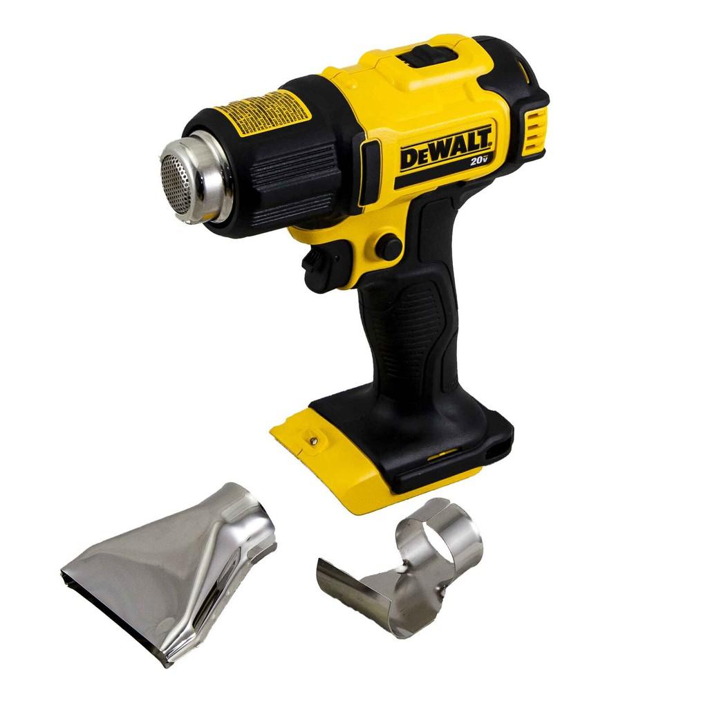 Máy thổi hơi nóng dùng pin 18v - 20v Max Dewalt DCE530N (Body)- Chính hãng