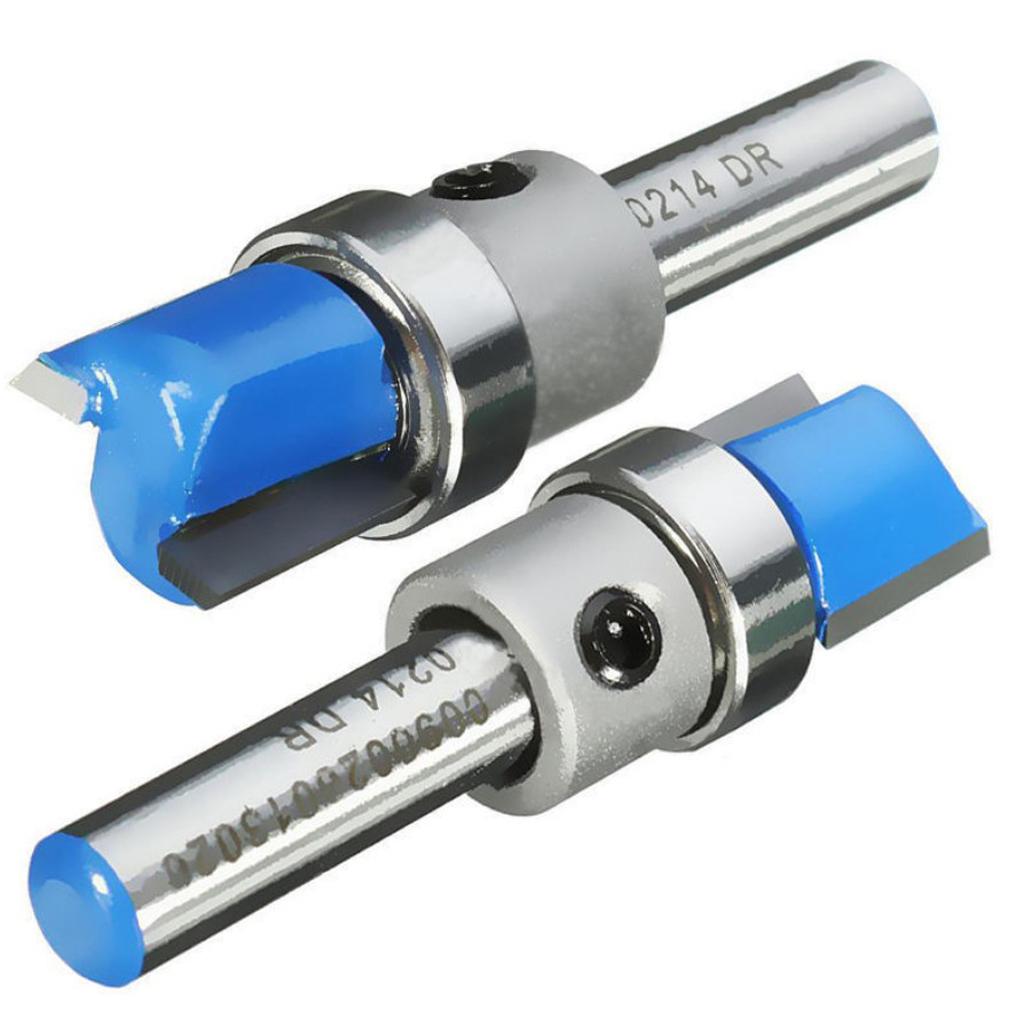 5x Router Bit 1/4 inch Shank Bearing Mortise Template Flush Trim Cutter Tool