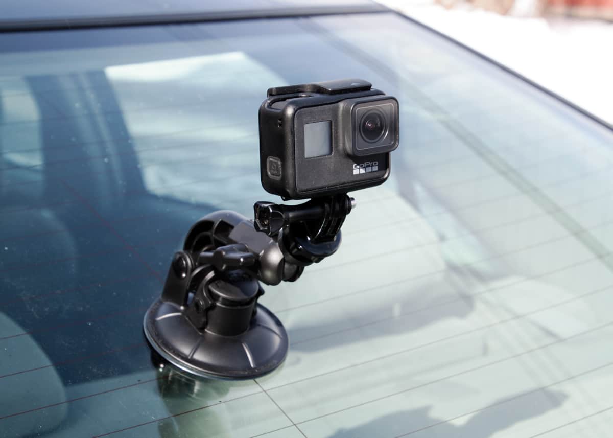 Phụ kiện hút kính ( loại to ) dùng cho máy quay hành động GoPro, Sjcam, Yi Action, Osmo Action