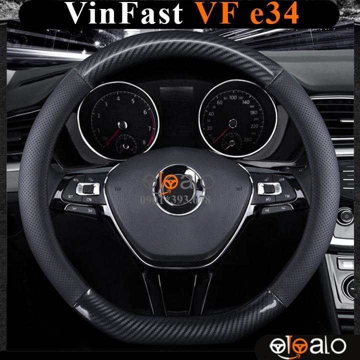 Bọc vô lăng xe ô tô Vinfast President da PU cao cấp - OTOALO