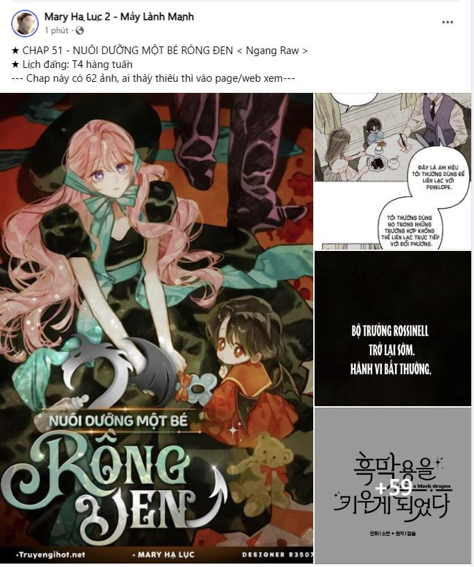 nuôi dưỡng một bé rồng đen chapter 51.2 17