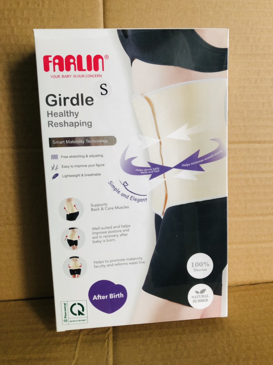 Đai Gen Giữ Eo Phụ Nữ Farlin (Size M) - BF-600M