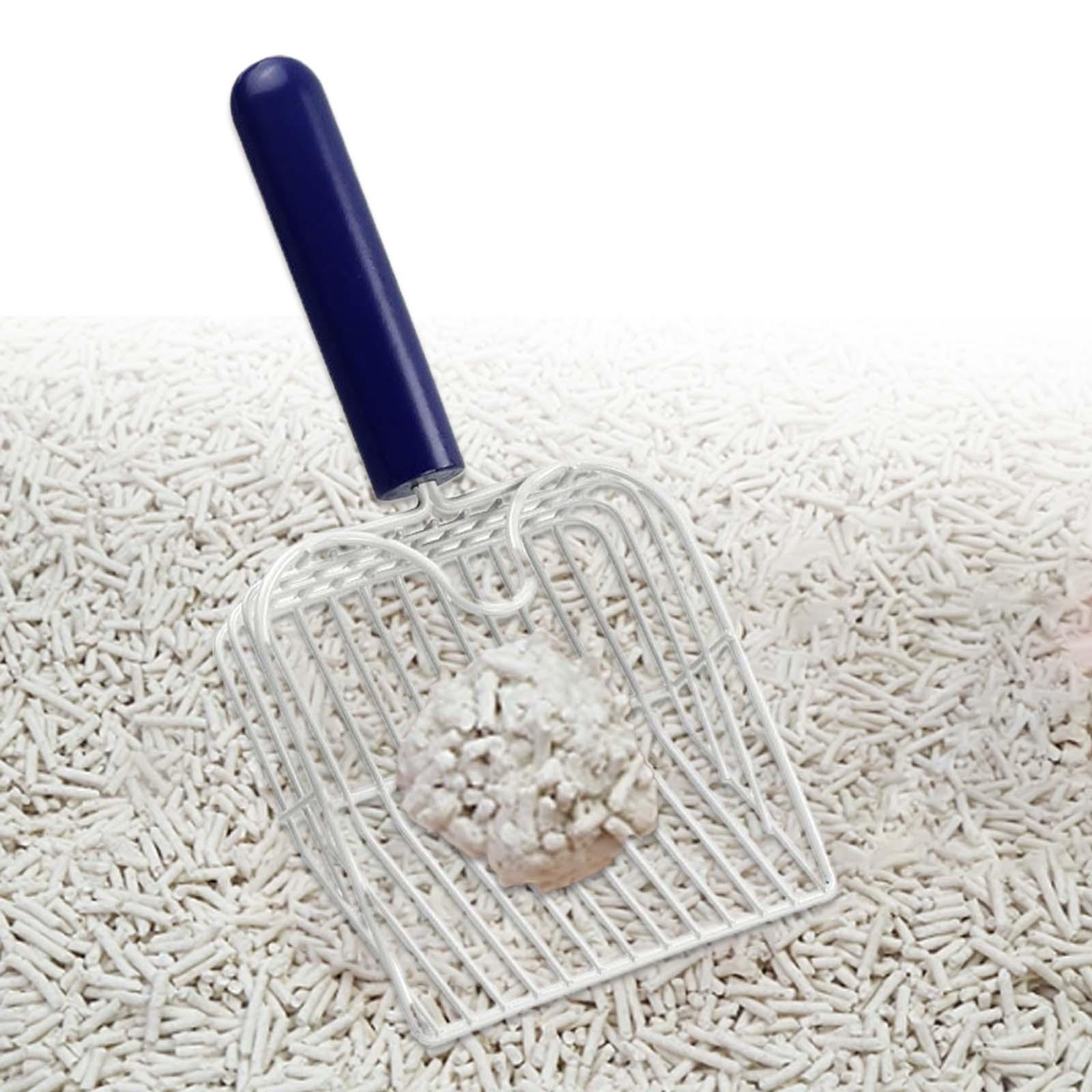 Cat Litter Scooper, Cat Sand Scooper, Portable Fast Sifting Cleaning Tool, Waste Scooper, Pet Cleaning Scooper for Indoor Cats, Kitten, Kitty