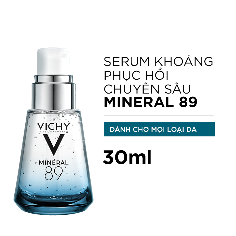 Dưỡng chất giàu khoáng chất giúp da sáng mịn và căng mượt Vichy Mineral 89 30ml