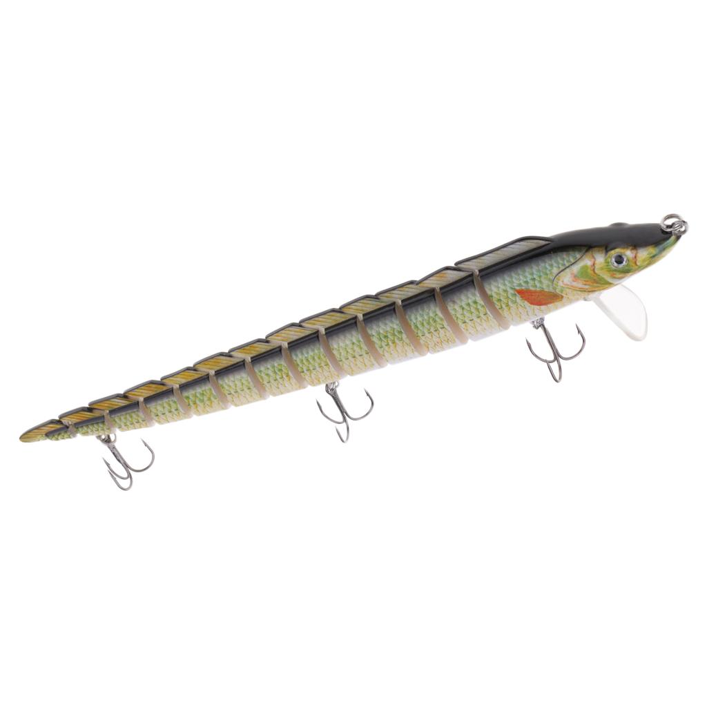 23cm Bass Fishing Bait Swimbait Lure Life-like Multi-jointed Fishing Lure 01
