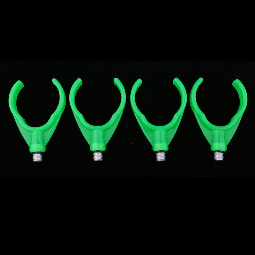 4pcs Fishing Rod Butt Rest Back Rest U Rest for Carp Coarse Fishing Tackle