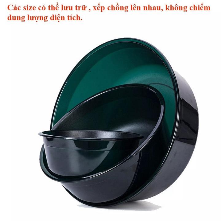 Bát Trộn Mồi Câu Cá, khay Đựng Mồi Chuyên Dụng Câu Đài, Câu Đơn Đao Cấp HPK12