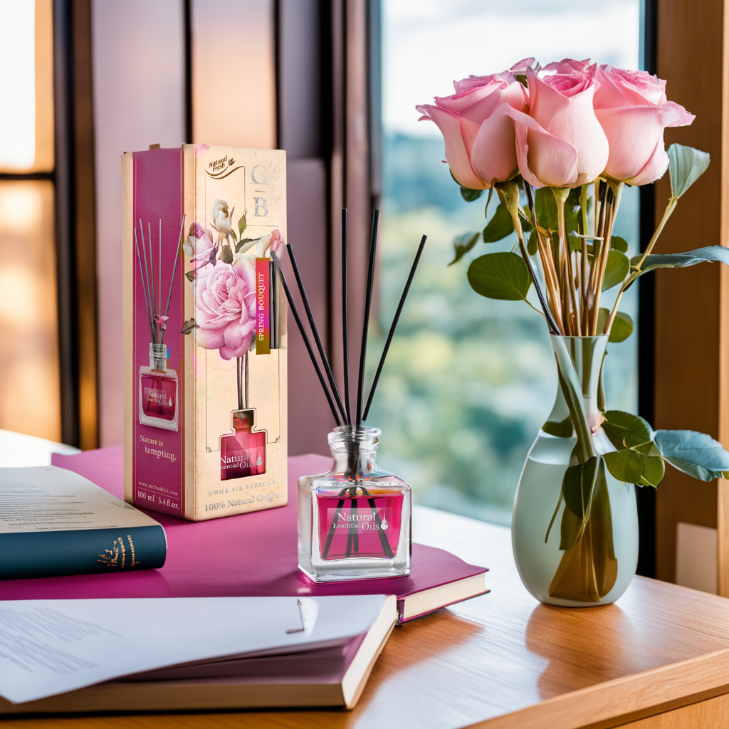 Nước hoa thơm phòng Elix - Garden Botanica - Hương Spring Bouquet (Hoa Anh Đào) - 100ml Khử mùi tốt, lưu hương lâu, sản phẩm Chính Hãng nhập khẩu Ba Lan