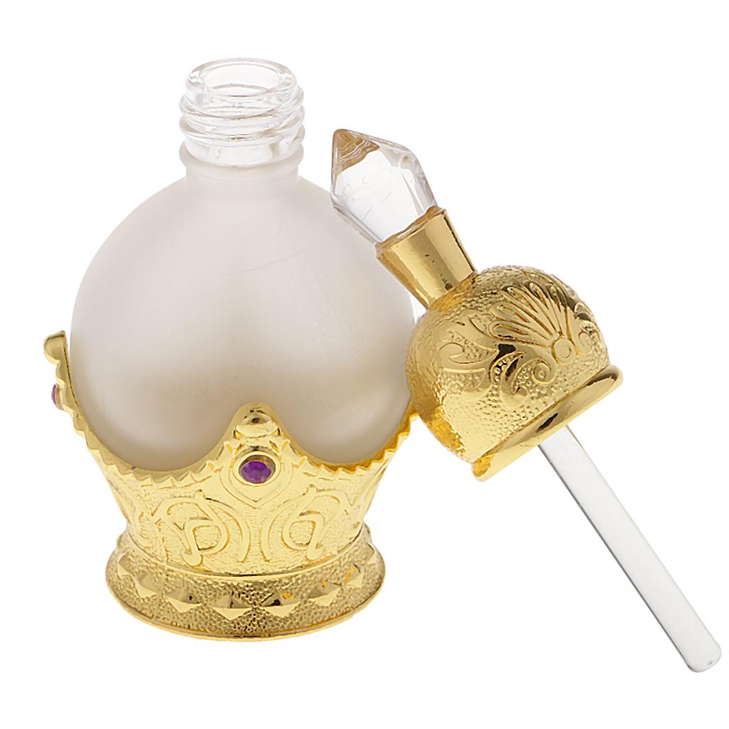 15ml Vintage Glass Empty Perfume Spray Bottle  Refillable