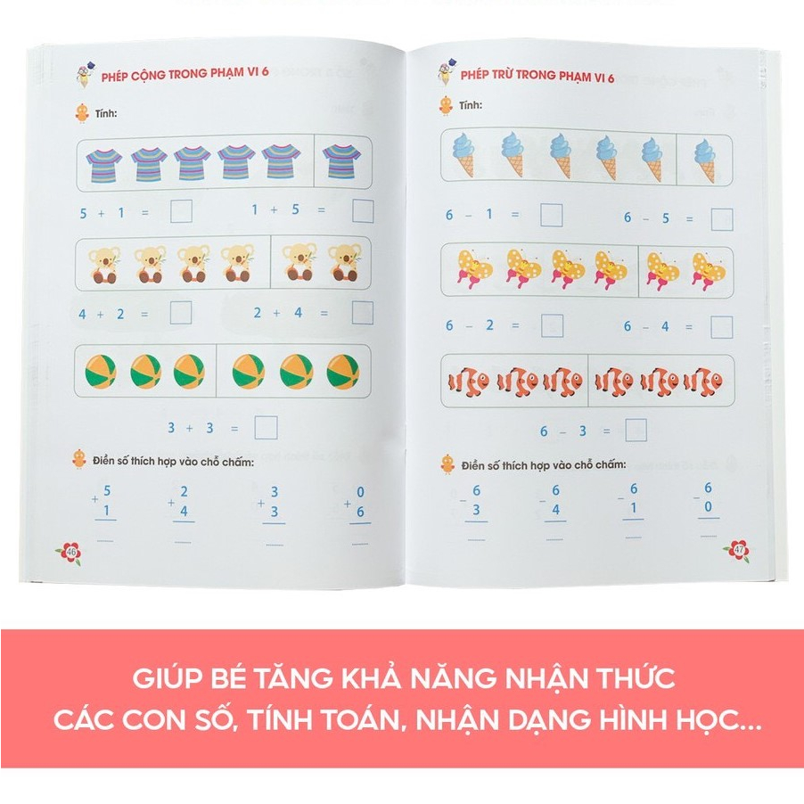 Sách - Bé học toán (Hành trang cho bé tự tin vào lớp 1)