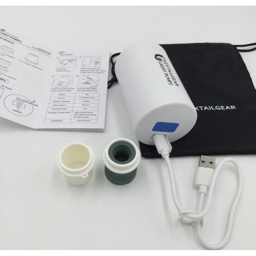 Khuyến mãi - Máy Bơm hơi và hút hơi Đa dụng 3600mAh MAX PUMP 2