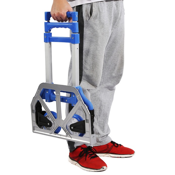 Xe kéo đẩy hàng khung thép carbon siêu bền tải trọng 80kg