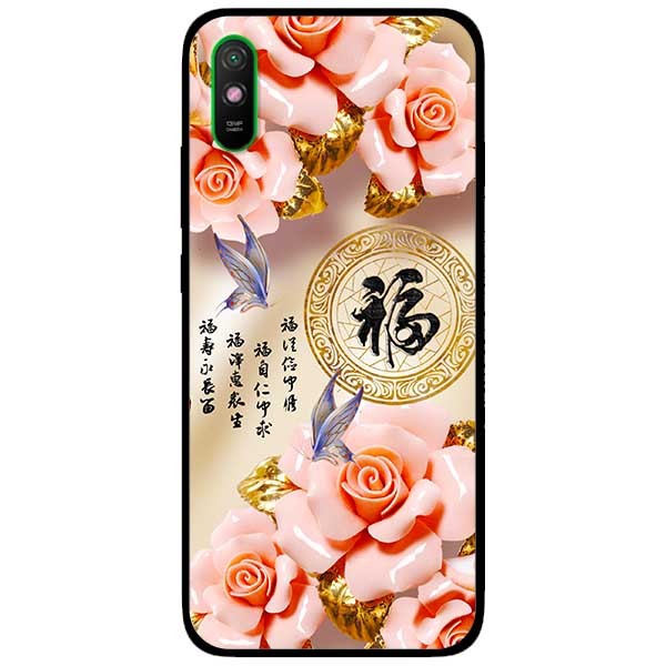 Ốp lưng dành cho Xiaomi Redmi 9A mẫu Hoa Bướm