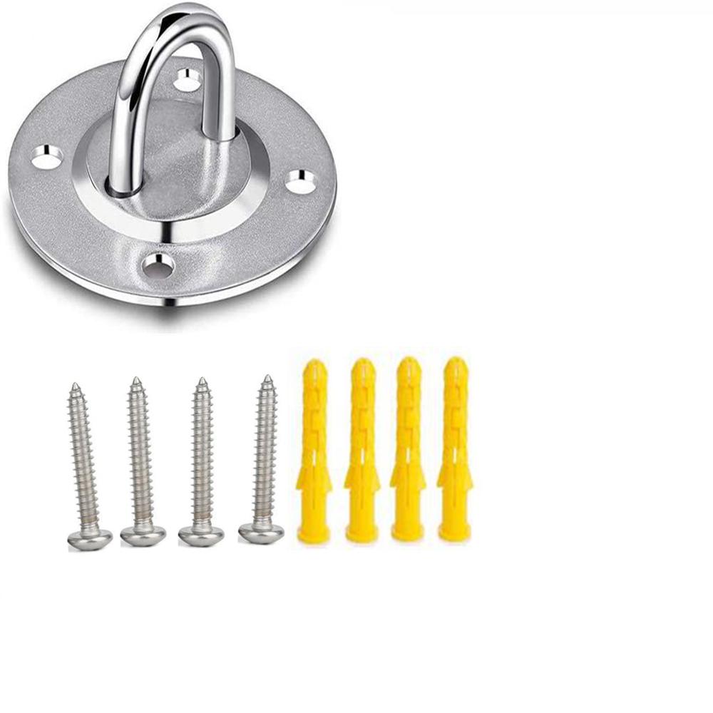Võng Xếp Khung Treo Móc Giới Tính Xoay Móc Khóa Trần Bộ Phụ Kiện Treo Ghế Tập Gym Thể Hình Trên Không Tập Yoga