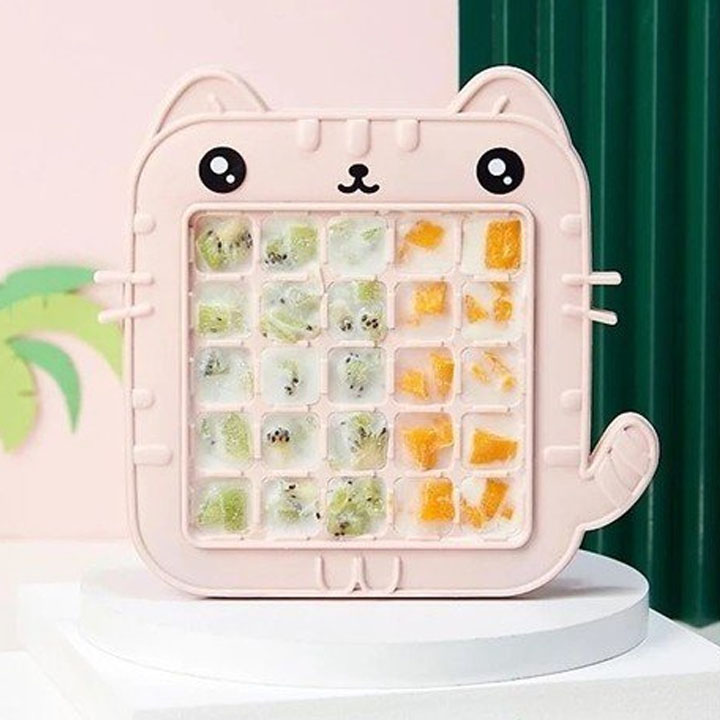Khay làm đá viên hình thú dễ thương 25 ô - HN