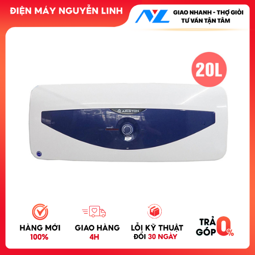 BLU 20 SLIM 2.5 FE - Bình nước nóng gián tiếp Ariston BLU 20 SLIM 2.5 FE hàng chính hãng