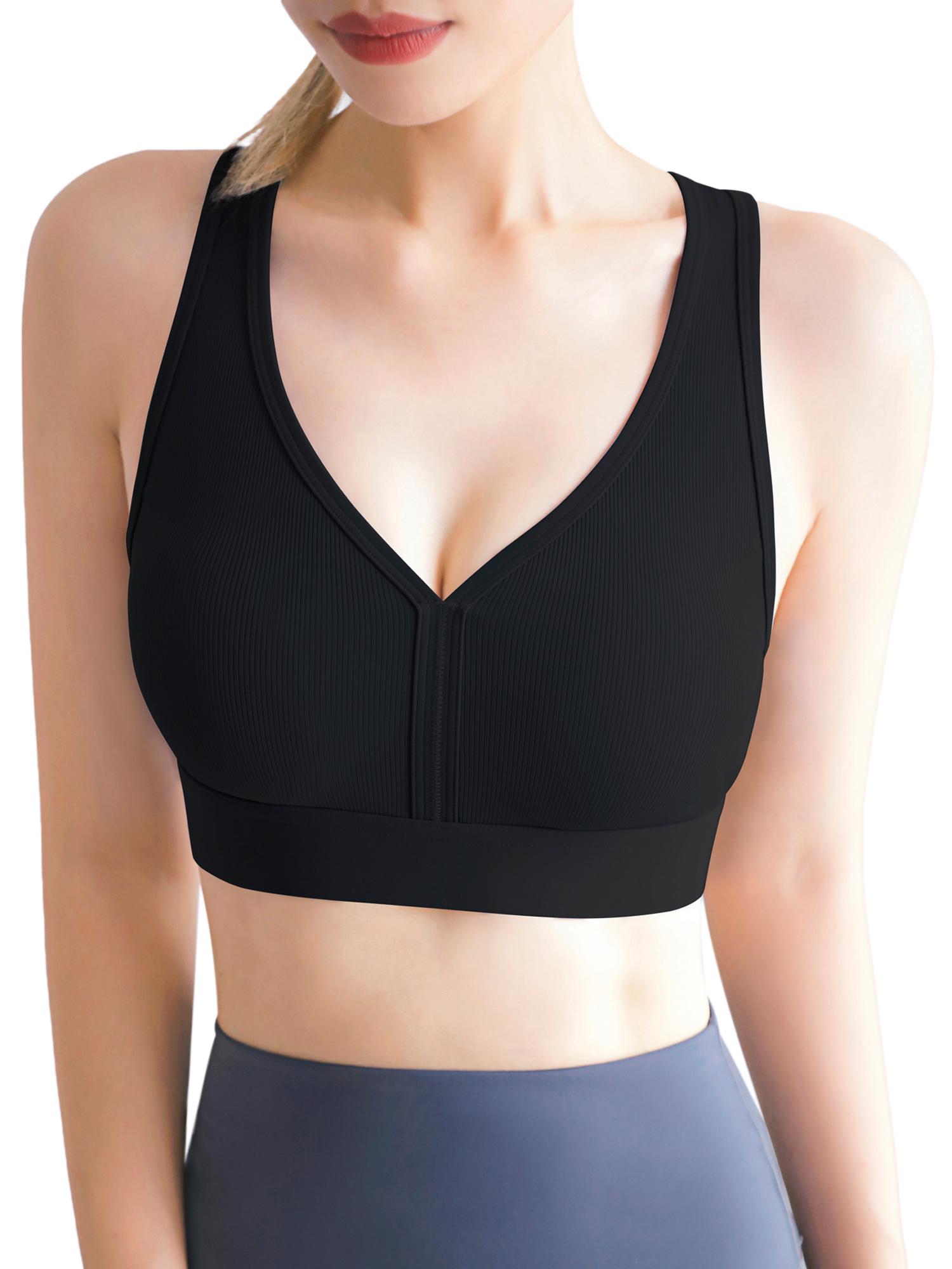 Phụ nữ Yoga Áo ngực Thể thao Gân V Cổ tập luyện Chạy bộ Dây miễn phí Áo vest thông thường