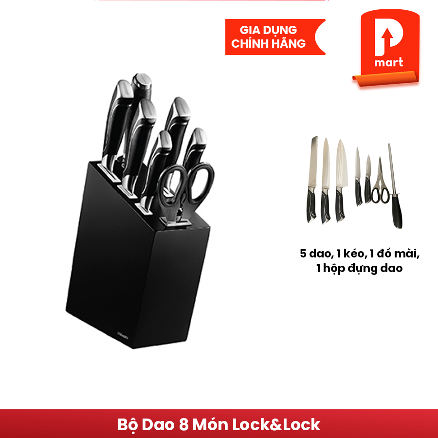 Bộ Dao 8 Món Lock&amp;Lock CKK803