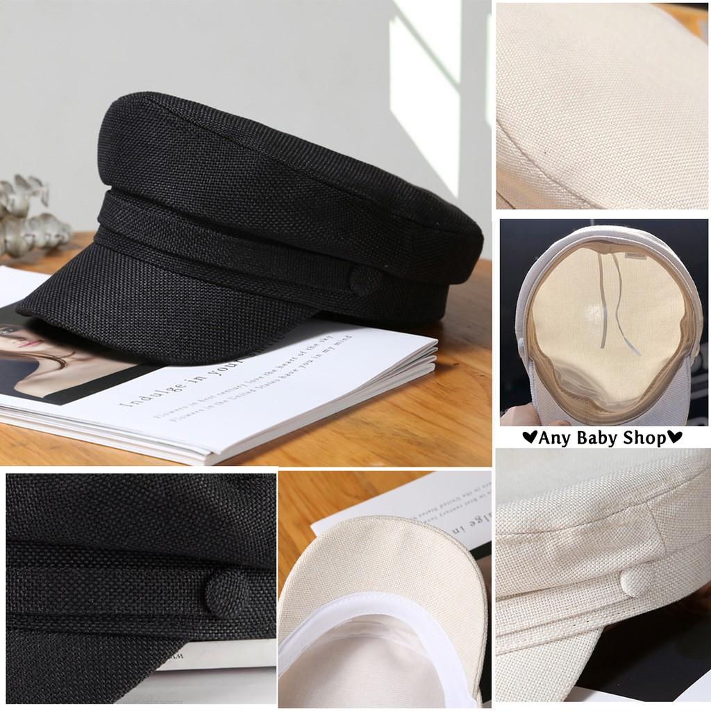 Nón mũ nồi-nón mũ Beret kiểu dáng hải quân thời trang cho nam va nữ đi chơi,du lịch nhiều màu cực sang