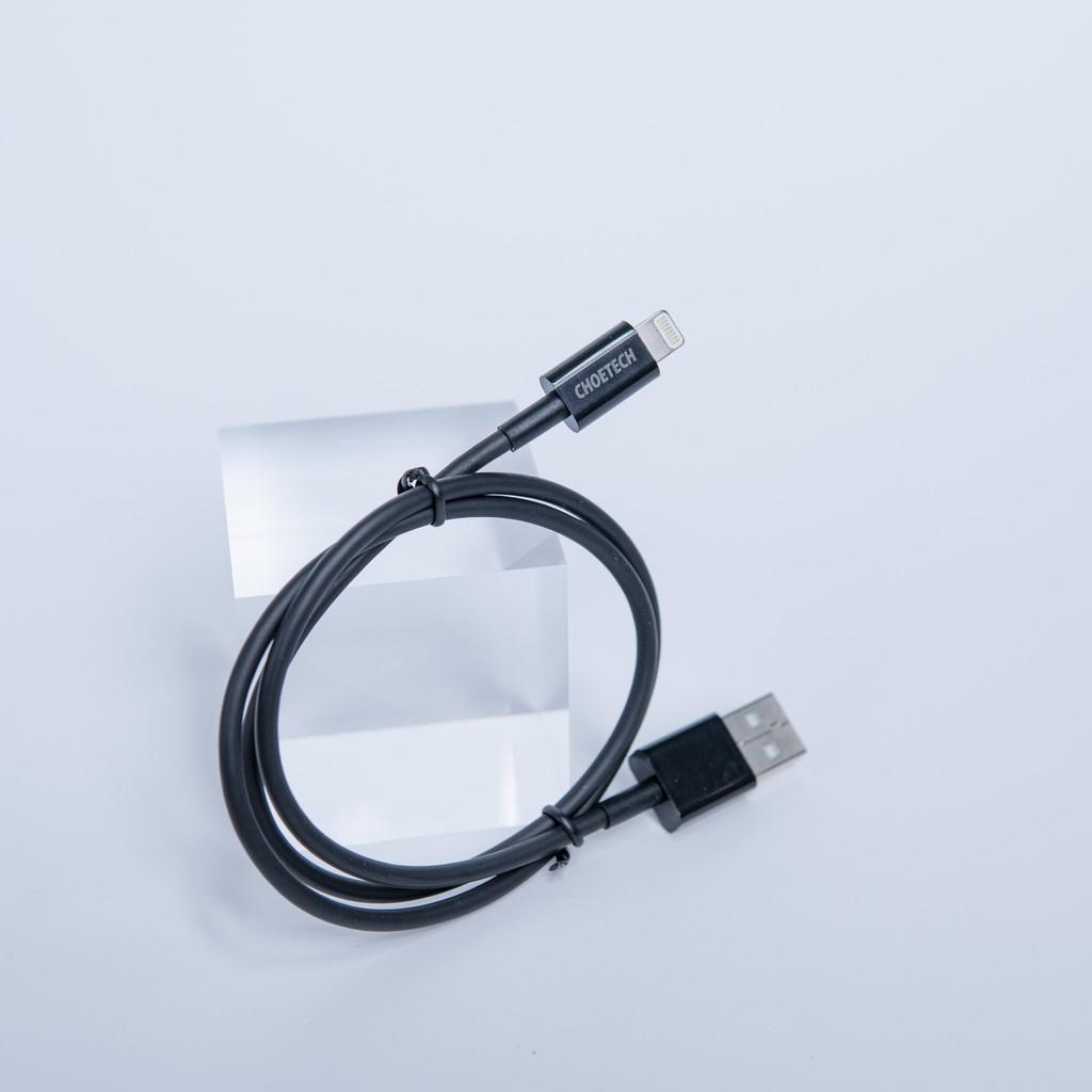 CÁP CHOETECH USB A RA LIGHTNING IP0025-BK- Hàng chính hãng