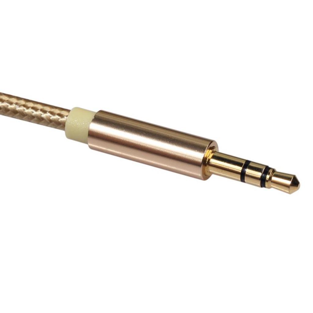 1/8 Inch 3.5mm Jack Male to Male Headphone Earphone Audio Cable Cord