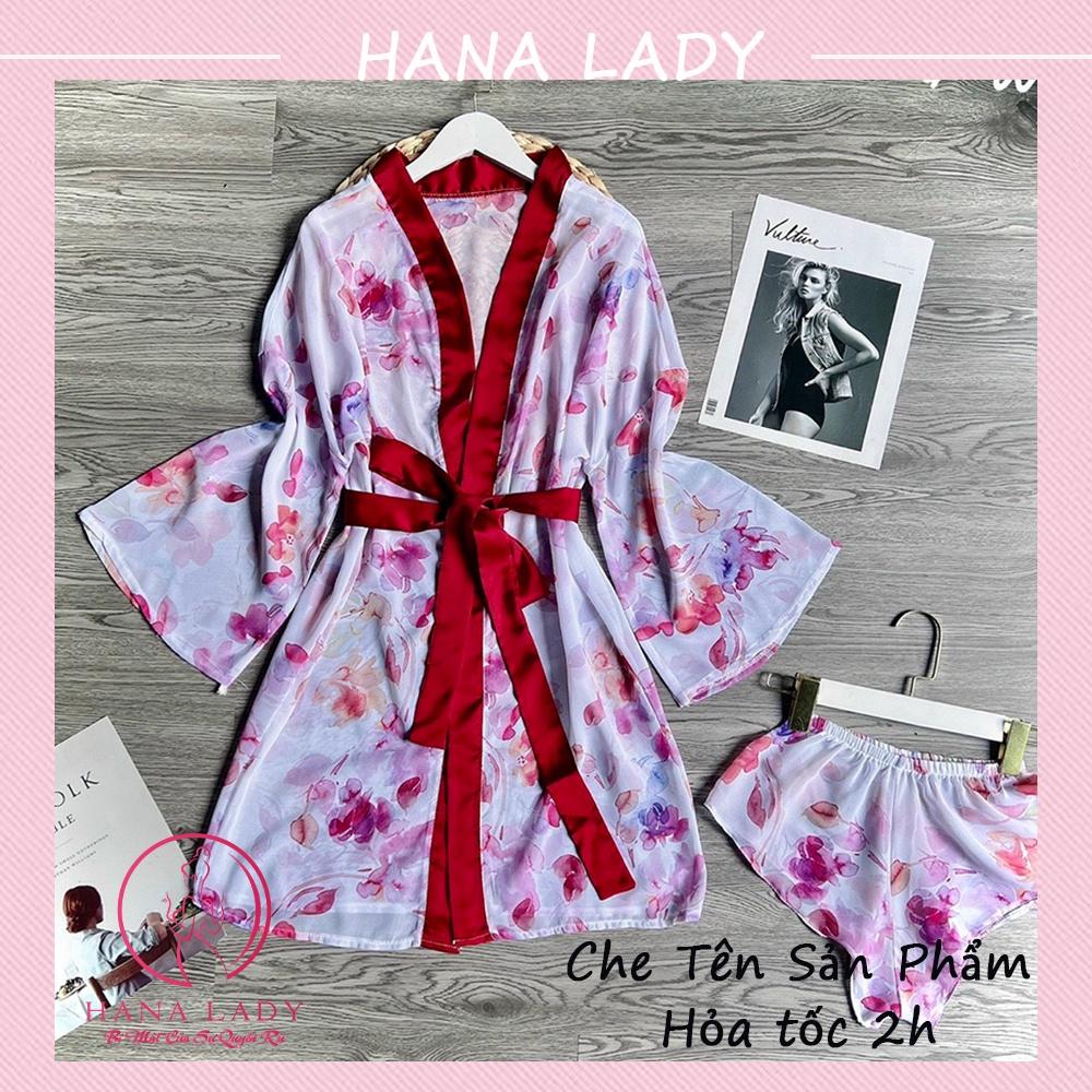 Áo choàng ngủ hoa gợi cảm - Váy ngủ cosplay kimono quyến rũ VN476