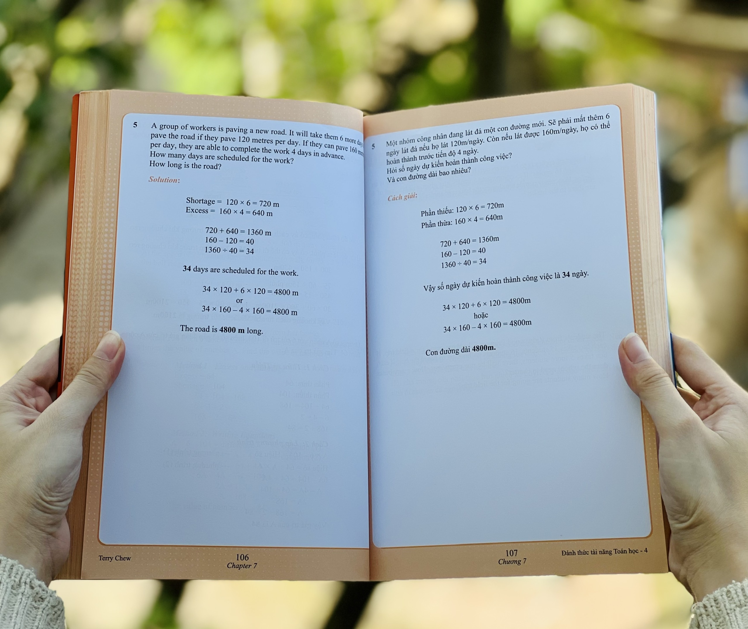 Sách Đánh Thức Tài Năng Toán Học 3 Và 4 ( 9 - 12 tuổi ) - Sách Song Ngữ ( Việt – Anh) Giúp Trẻ Vừa Học Toán Vừa Ôn Luyện Tiếng Anh Theo Chương Trình Học Singapore Dành Cho Học Sinh Lớp 3 Đến Lớp 6