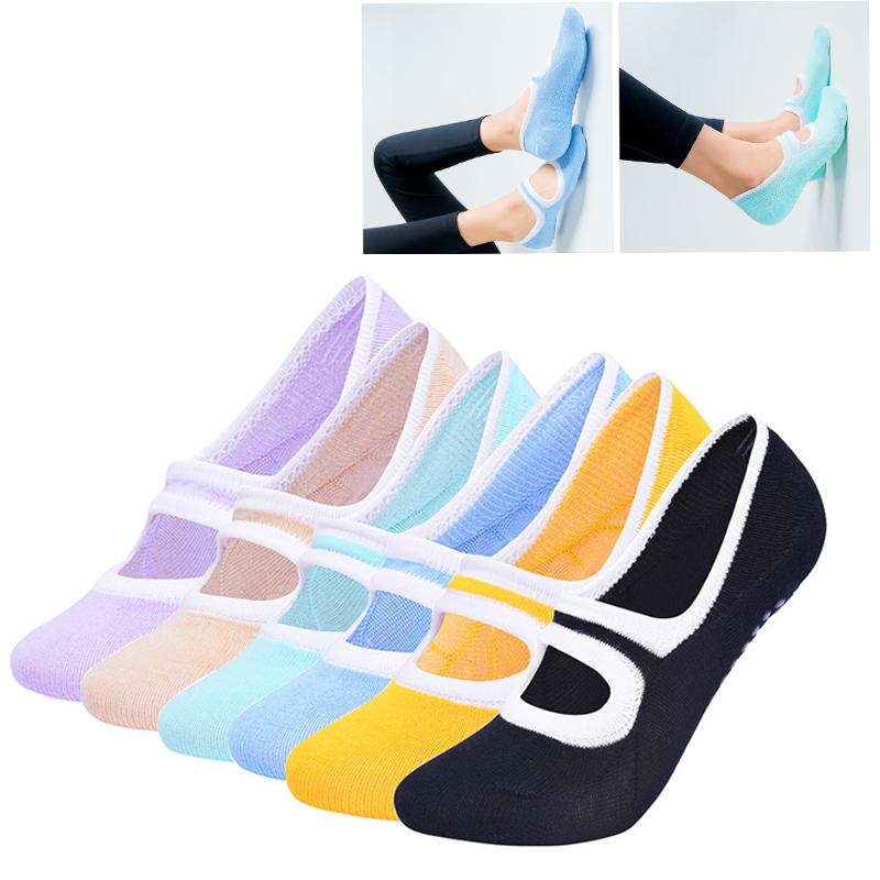 Phụ nữ mới chất lượng cao băng yoga Yoga SOCKS chống trượt nhanh chóng sấy khô Pilates Ballet Ballet Fitness SOCTS Color: 6 Size: EUR 35-40 US 4.5-8.5