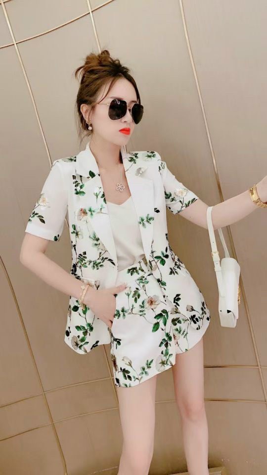 BỘ VEST QUẦN SHORT TAY NGẮN NỮ